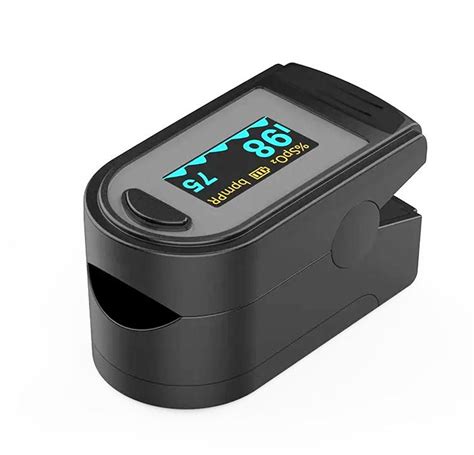 Fingertip Pulse Oximeter SpO2 Blood Oxygen Saturation Monitor With