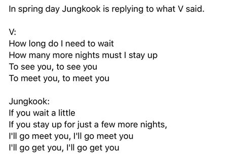 Spring Day BTS Lyrics