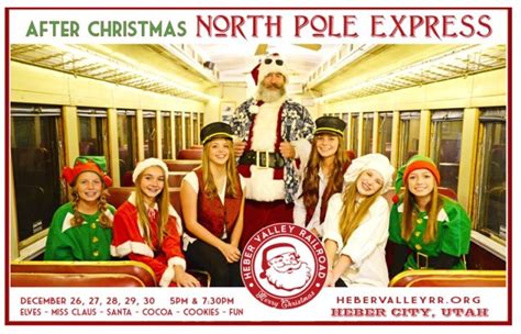 Heber Valley Railroad: Ticket to Ride on the After Christmas Polar Express Discount Tickets ...