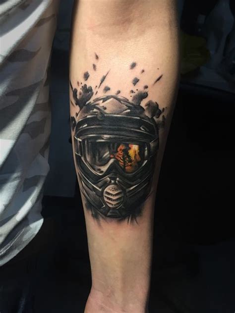 Motocross Helmet Tattoo Tatuaj Tatuagem Motocross Tattoo Bike Tatuagem