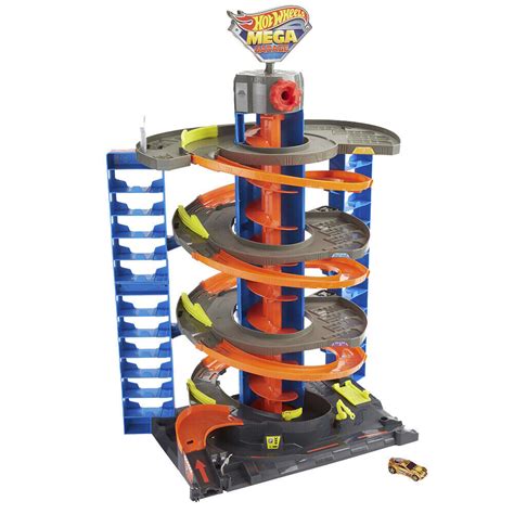 Hot Wheels City Mega Garage Spielset Mit Auto GTT Online Kaufen EBay De