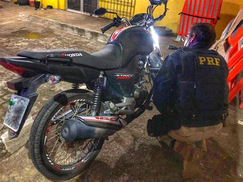 Prf Na Paraíba Recupera Motocicleta Roubada Polêmica Paraíba