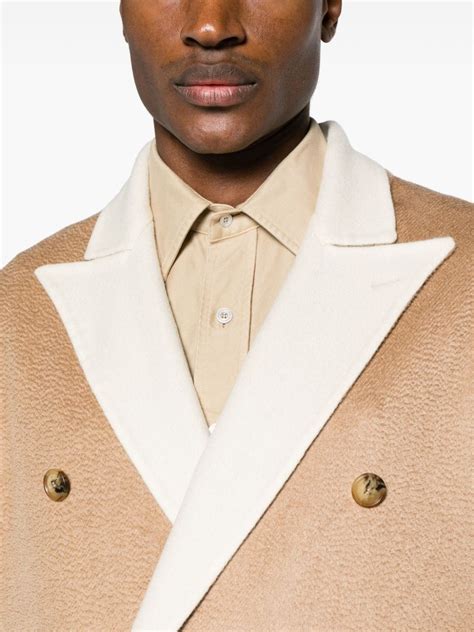 AMIRI Double Breasted Wool Cashmere Coat Farfetch