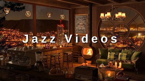 Cozy Jazz Music And Bookstore Cafe Ambience With Relaxing Smooth Piano