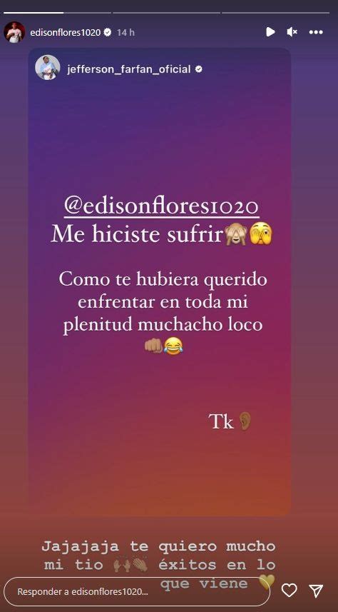 Farfán le envió un mensaje a Edison Flores luego del clásico en Matute