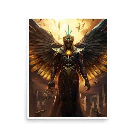 horus art egyptian mythology art mind maestro ai