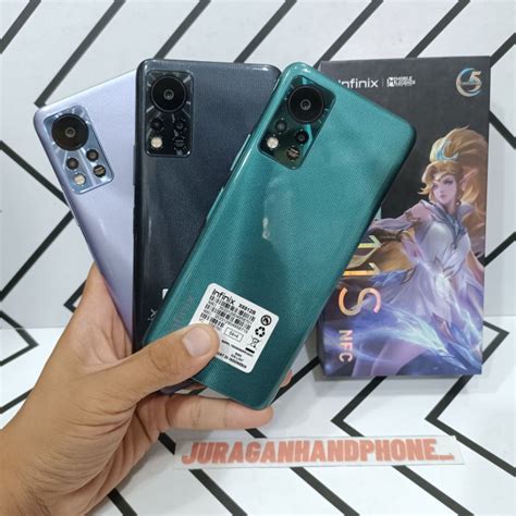 Jual Infinix Hot 11S NFC 6 128GB HP Second Seken Bekas Fullset Shopee Indonesia