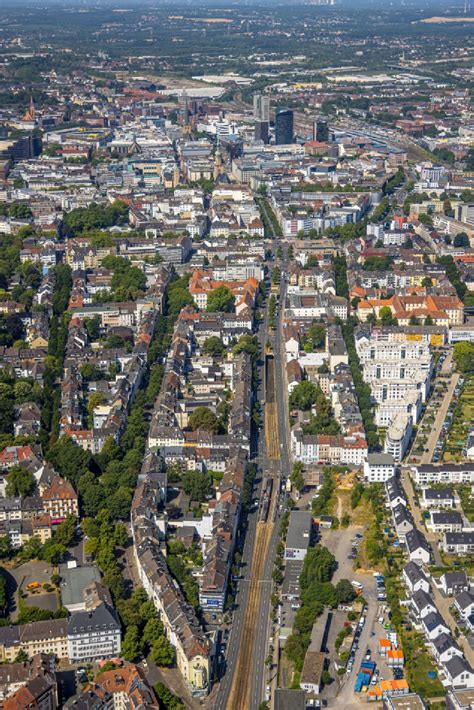 Luftbild Dortmund Stadtansicht Vom Innenstadtbereich In Dortmund Im