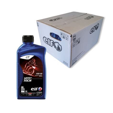 ELF MOTO 4 TECH 10w50 Sintetico 4T CAJA 12X1L