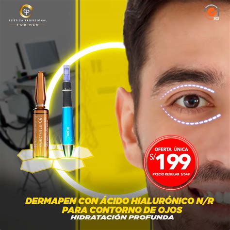 Dermapen Con Cido Hialur Nico N R Europeo Para Contorno De Ojos Ep