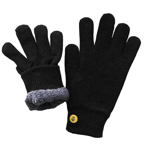 Glovely Cozy Winter Touchscreen Gloves Black Small