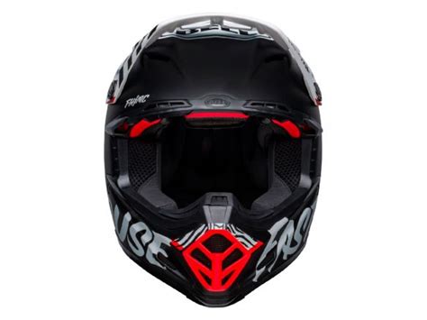 BELLMOTO45 BELL OFF ROAD HELMET MOTO 9S FLEX FASTHOUSE MATTE BLACK WHITE