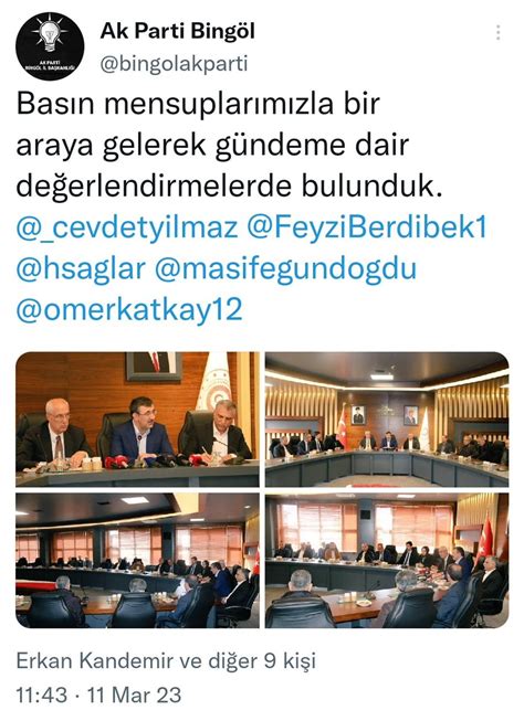 Vaziyet On Twitter Ak Parti Te Kilat Bing L Valili I Binas Nda