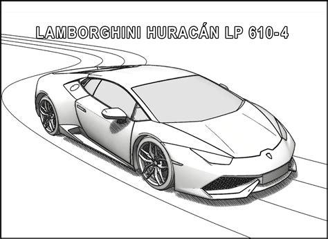 Printable Lamborghini Coloring Pages - Printable Word Searches