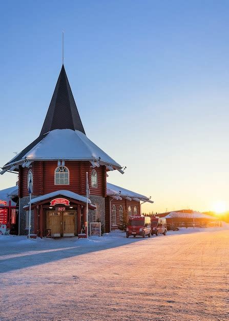 Rovaniemi Finl Ndia De Mar O De Aldeia De F Rias De Papai