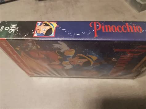 VHS PINOCCHIO WALT Disney Meisterwerke Zeichentrick Klassiker 60