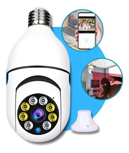 Camera Ip Inteligente Lampada Panoramica Yoosee Wifi E Espiã MercadoLivre