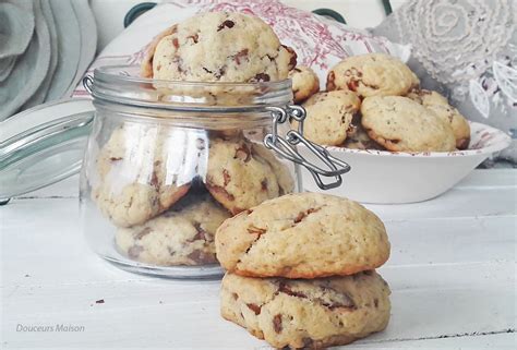 Cookies moelleux noix de pécan chocolat Milka Douceurs Maison