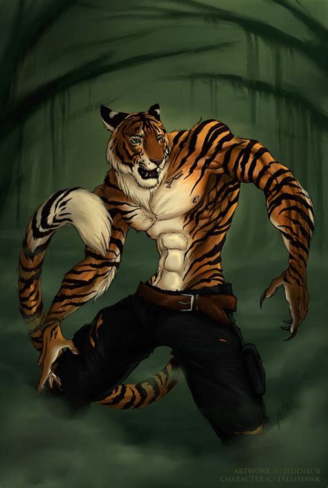 Anthro Tiger