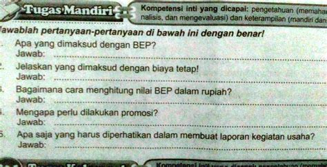 SOLVED Tugas Prakarya Kls Sebelas Tugas Mandiri Tugas Mandiri