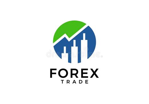 Forex Finance Logo. Trading Chart Concept Vector Design Stock ...