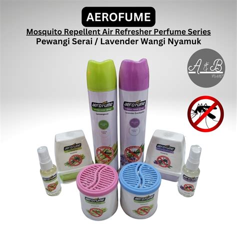 Aerofume Natural Mosquito Repellent Air Freshener Perfume Series Gel