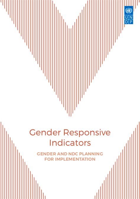 Gender Responsive Indicators Gender And Ndc Planning For Implementation Undp Climate Promise