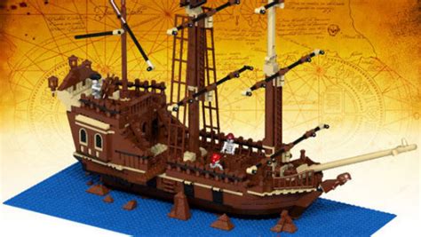 Cool Stuff: Goonies Lego Sets - Pirate Ship, Jail Break, Diorama