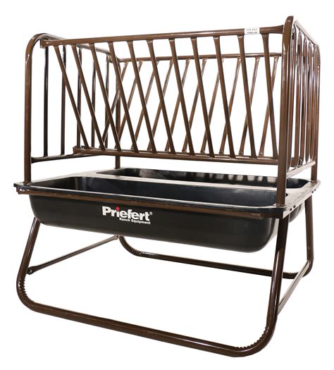 Murdoch's – Priefert - Pasture Horse Feeder with Hay Rack