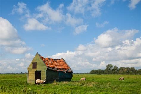 Free Images Sky Field Farm Prairie Building Barn Hut