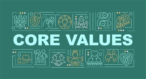 Core Values Word Concepts Banner Vector Art At Vecteezy