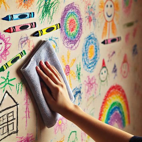 How To Clean Crayon Off Painted Walls Without Damaging The Paint