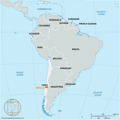 maule chile map history facts britannica