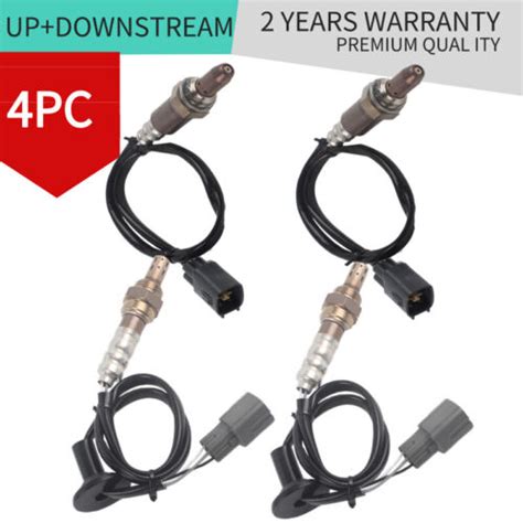 4PCS O2 Lambda Oxygen Sensors Upstream And Downstream For Lexus GS350