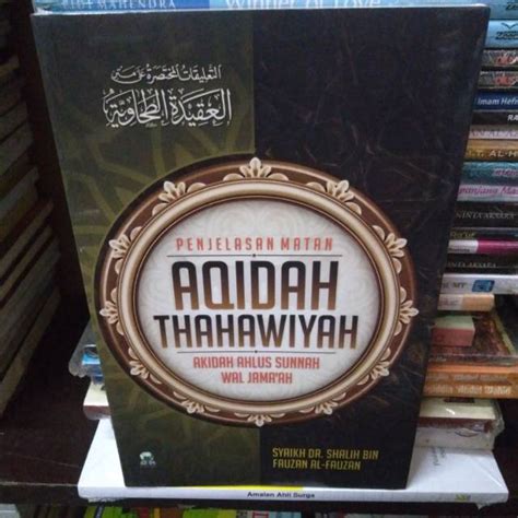 Jual Penjelasan Matan Aqidah Thahawiyah Shopee Indonesia