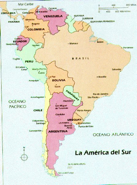 Mapas de América Latina