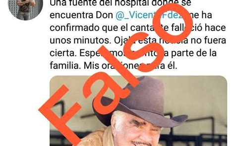 Noticia Falsa Desmienten Muerte De Chente Chisme No Like