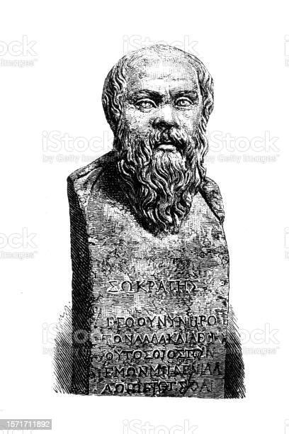 Socrates Bust Stock Illustration - Download Image Now - Ancient ...