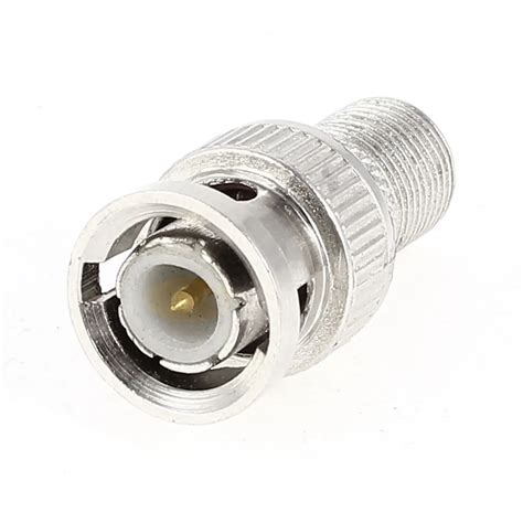 UXCELL Bnc Male Plug To F Female Coax Cctv Rg59 Cable Adapter Connector