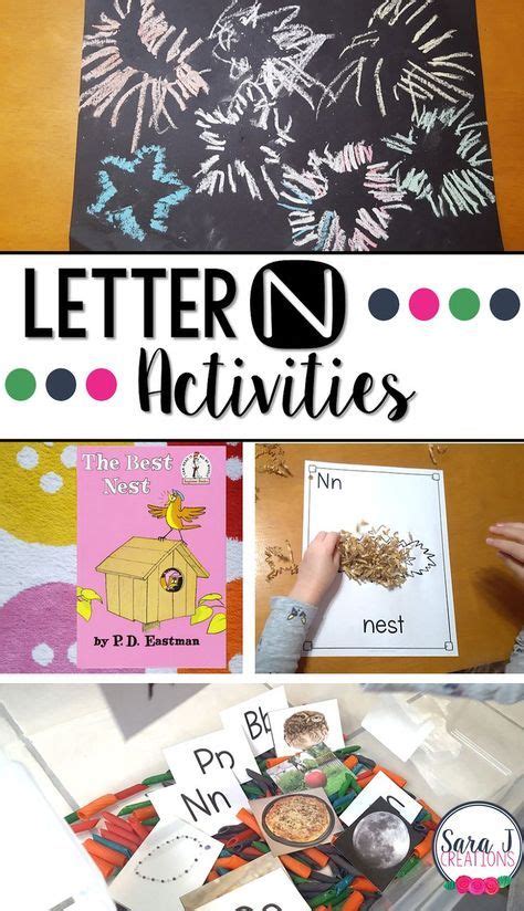 Letter n activities – Artofit