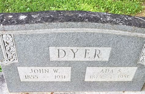 John William Dyer Jr 1855 1931 Monumento Find A Grave