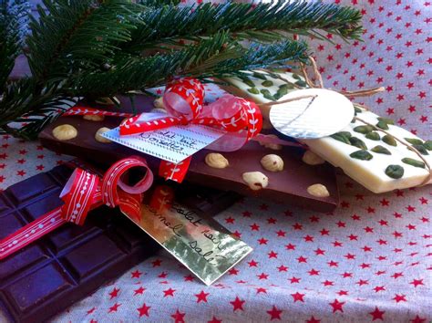 Le rendez vous des gloutons Noël Tablettes de chocolats maison