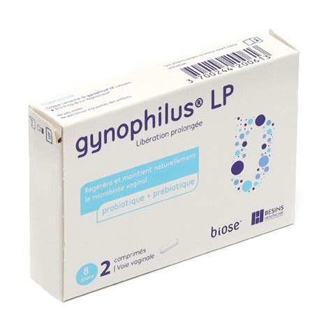 Gynophilus LP Probiotique Vaginal Restaure La Flore Intime