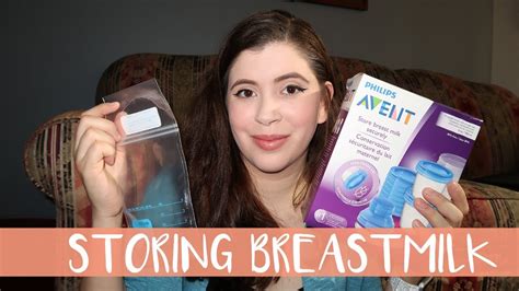 How To Store Your Breastmilk Breastfeeding Journey Leslie Irene Youtube