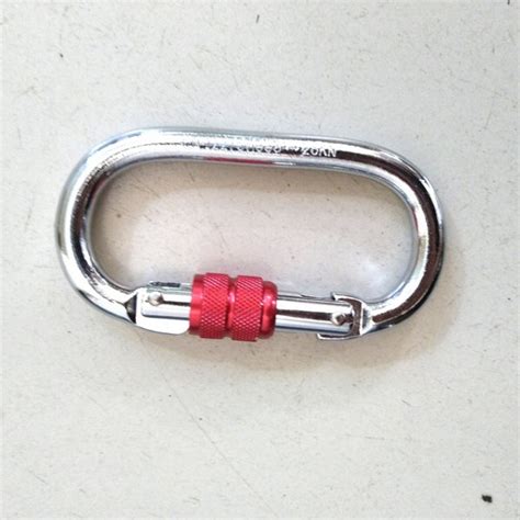 Jual Karabiner Kn Carabineer Panjat Tebing En Screw Safety