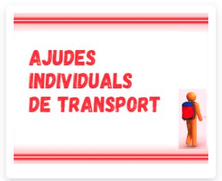 Convocat Ria Ajudes Transport Ies Por Ons