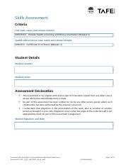 SISFFIT001 AE Sk Day Class3of3 Docx Skills Assessment Criteria Unit