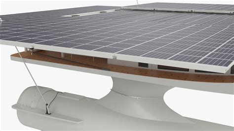 Solar Powered Yacht Simple Interior Rigged 3D Model $139 - .max - Free3D