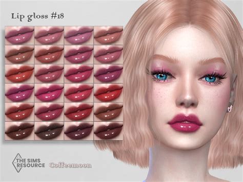 The Sims Resource Lip Gloss N18