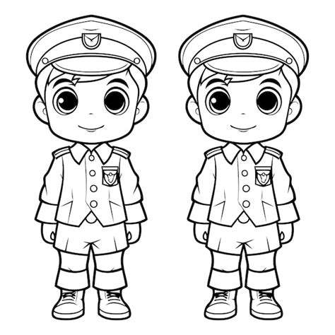 Classification Des Dessins Anim S De L Officier De Police Pour Enfants